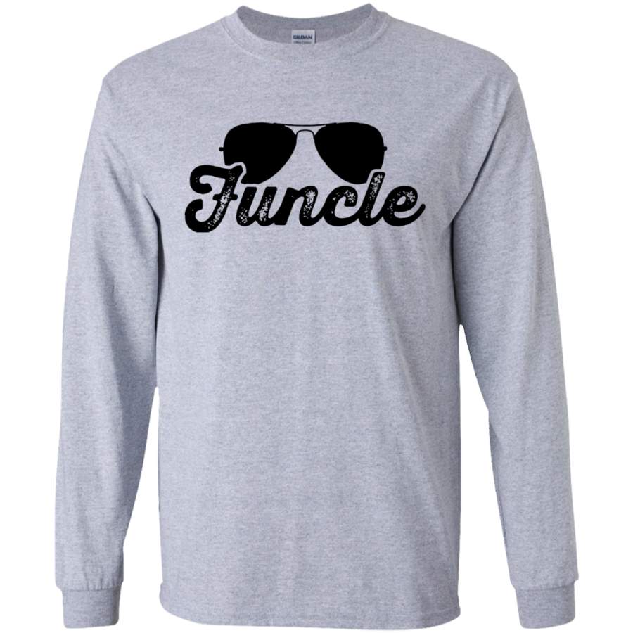 Mens The Funcle – Funcle Definition Uncle Gifts Christmas LS/Hoodie/Sweatshirt
