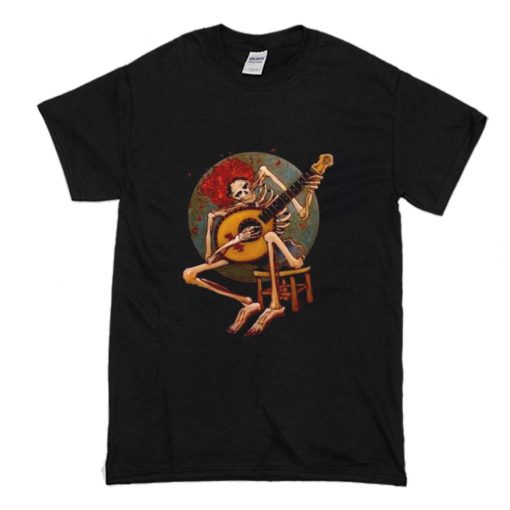 Vintage GRATEFUL DEAD Skeleton T Shirt (Oztmu)