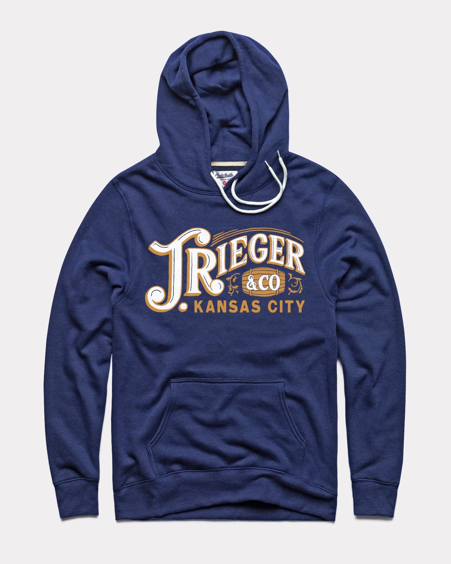 Navy J. Rieger & Co. Vintage Kansas City Hoodie Sweatshirt