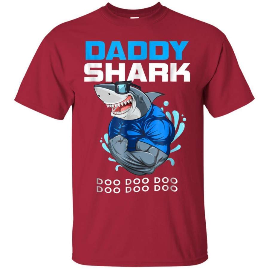 AGR Daddy Shark Doo Doo Doo Tshirt  Matching Family Shirt Jaq T-shirt