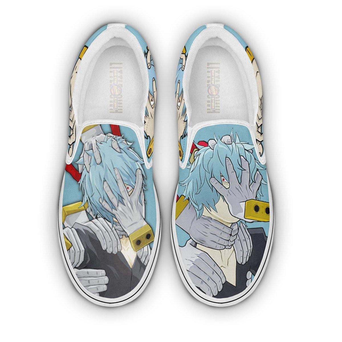 Tomura Shigaraki My Hero Academia Shoes Custom Anime Classic Slip-On ...