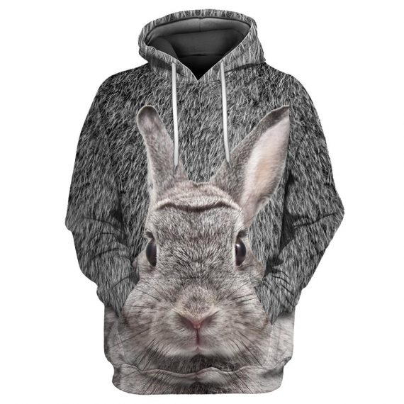 Unisex Hoodie All Over Print Rabbit Gifts Love The Rabbit Us Unisex Size Hoodie