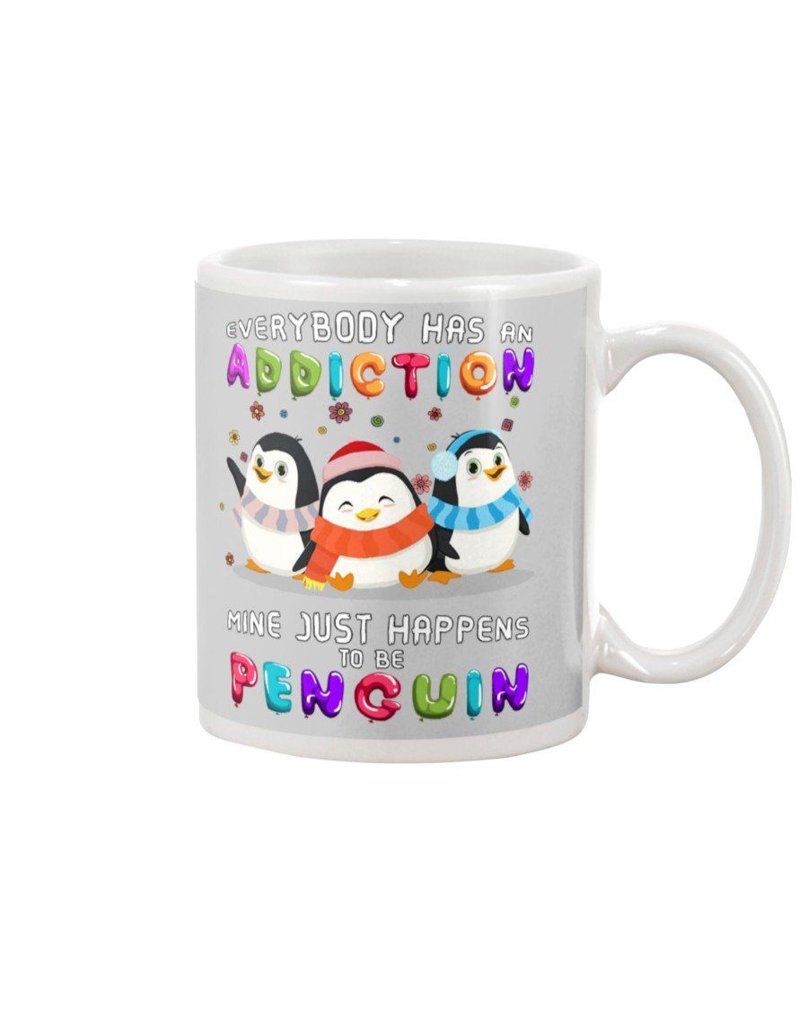 Everybody Has An Penguin Addiction Gift For Penguin Lovers Mug