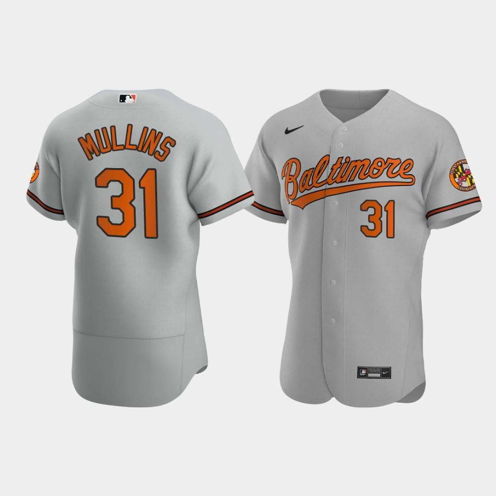 Cedric Mullins 31 Baltimore Orioles Gray Road Jersey