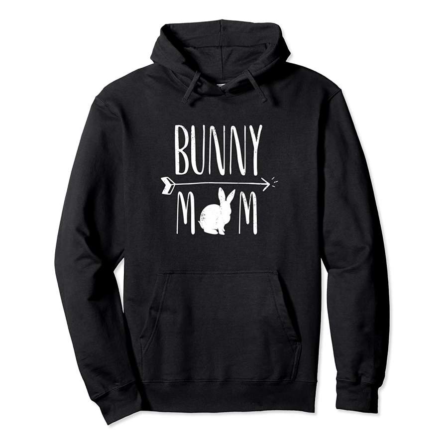 Bunny Mom Funny Rabbit Pullover Hoodie Unisex 3D All Over Print