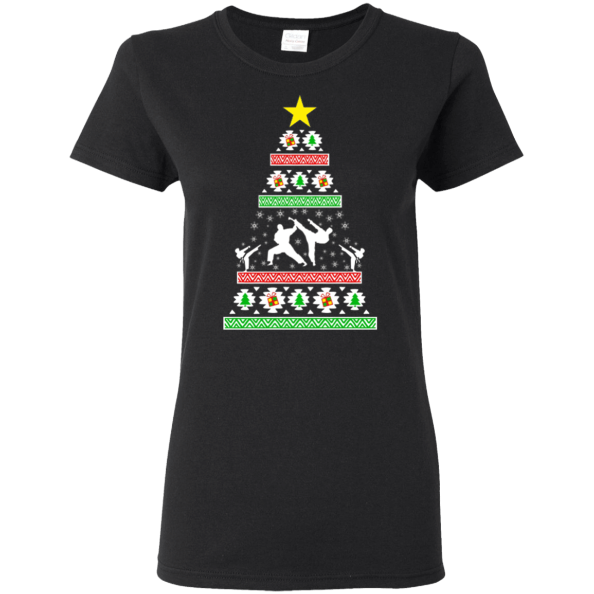 Buy Karate Gifts Idea Ugly Christmas Tshirt