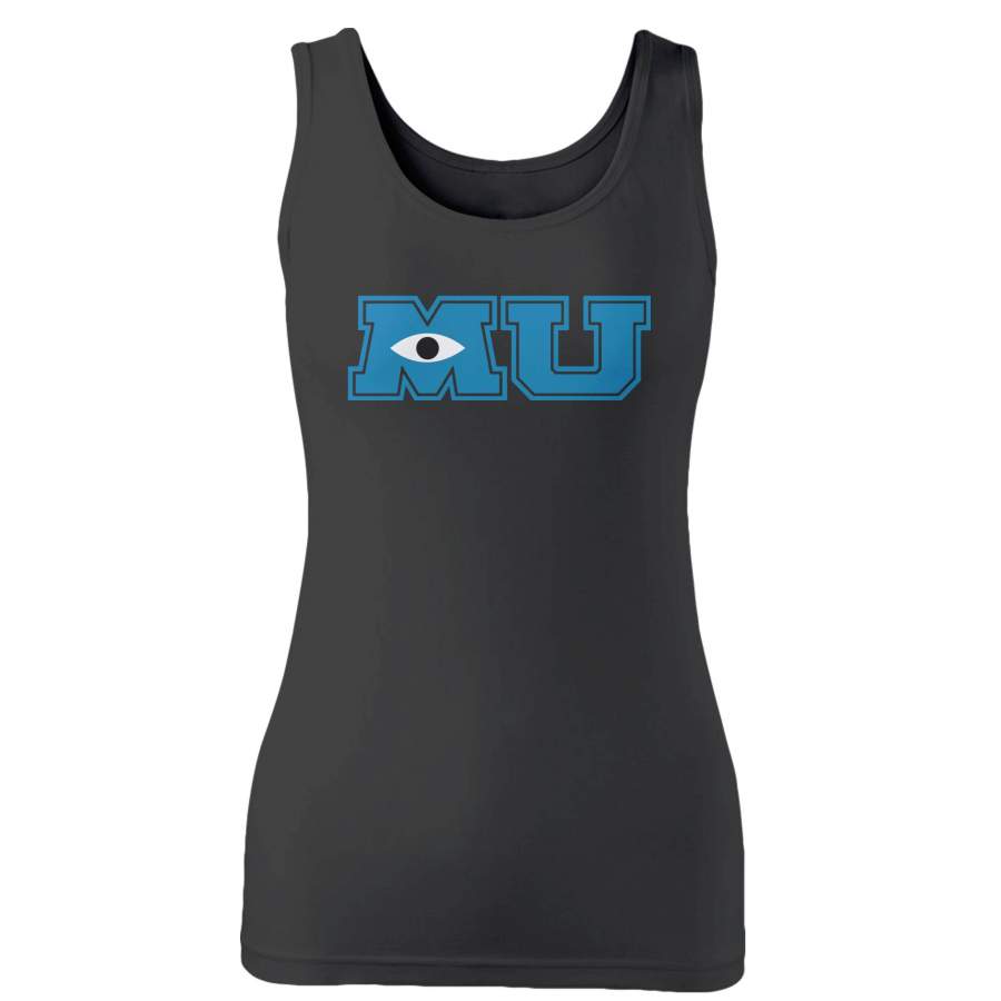 Mu Monsters University Logo Woman’s Tank Top