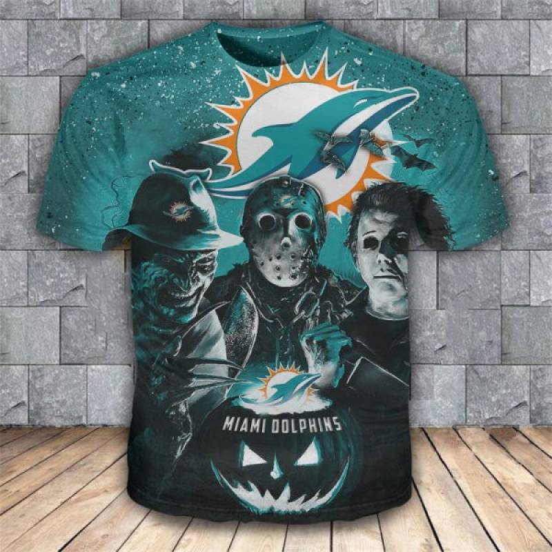 Miami Dolphins All Over Print 3D Tshirt