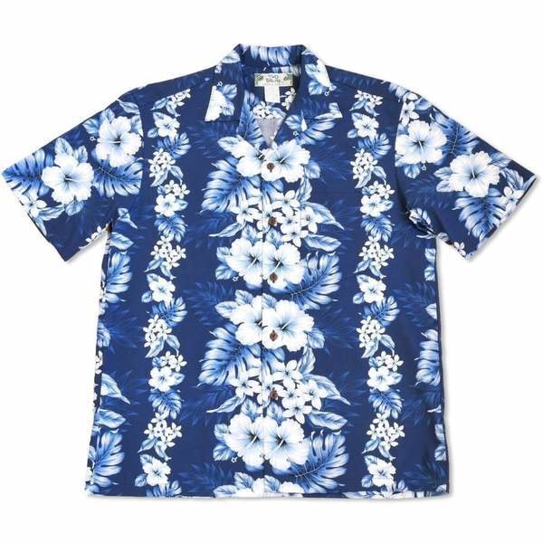 Hanalei Blue Hawaii Cotton Shirt Ha109077