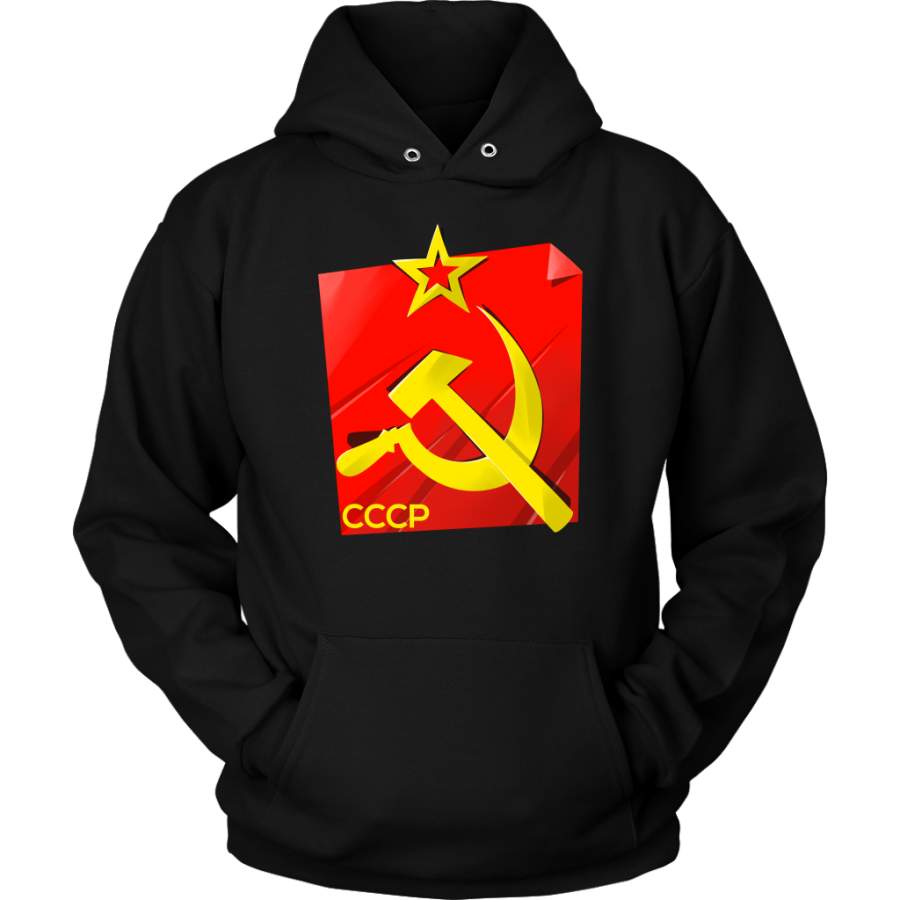 CCCP Soviet Union Russia Russian Pride Hoodie