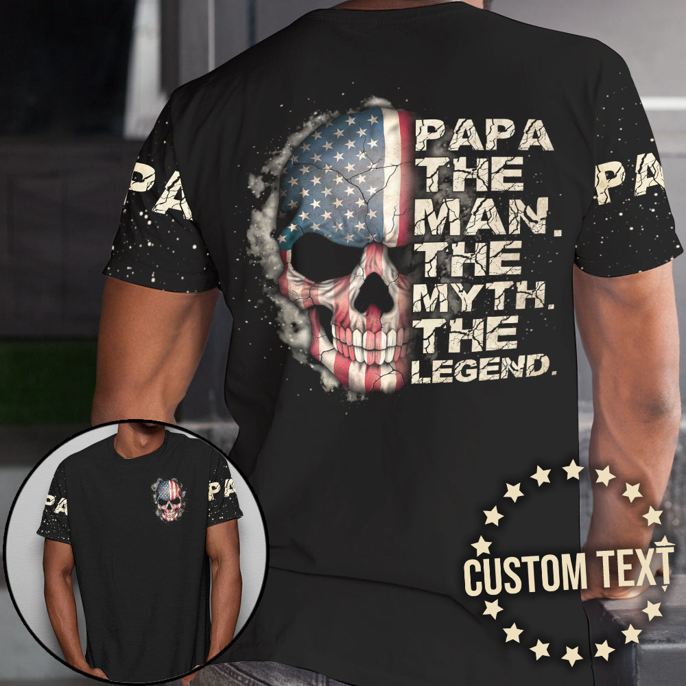 PERSONALIZED THE MAN THE MYTH ALL OVER PRINT – LATG1205212TU