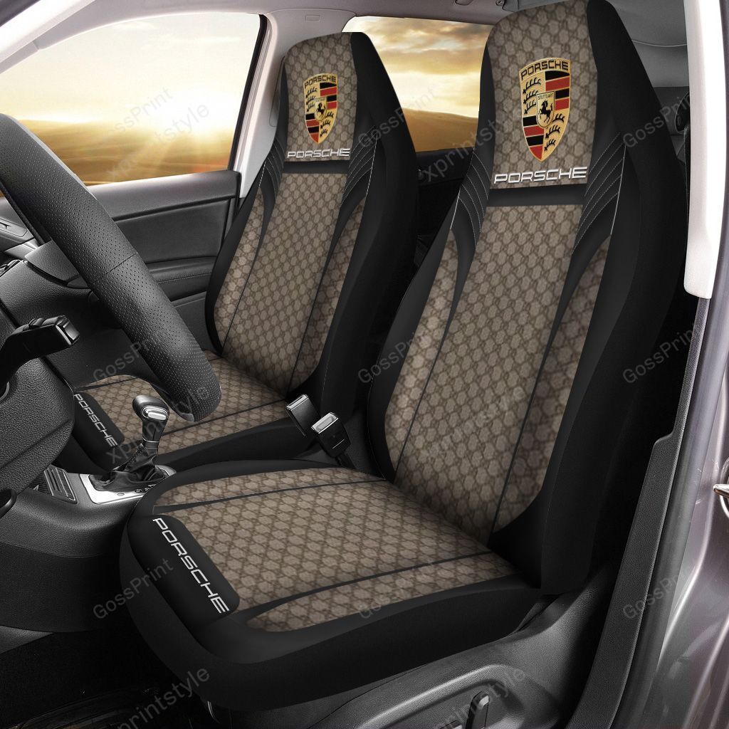 Porsche Car Seat Cover ( Set Of 2 ) Ver 16