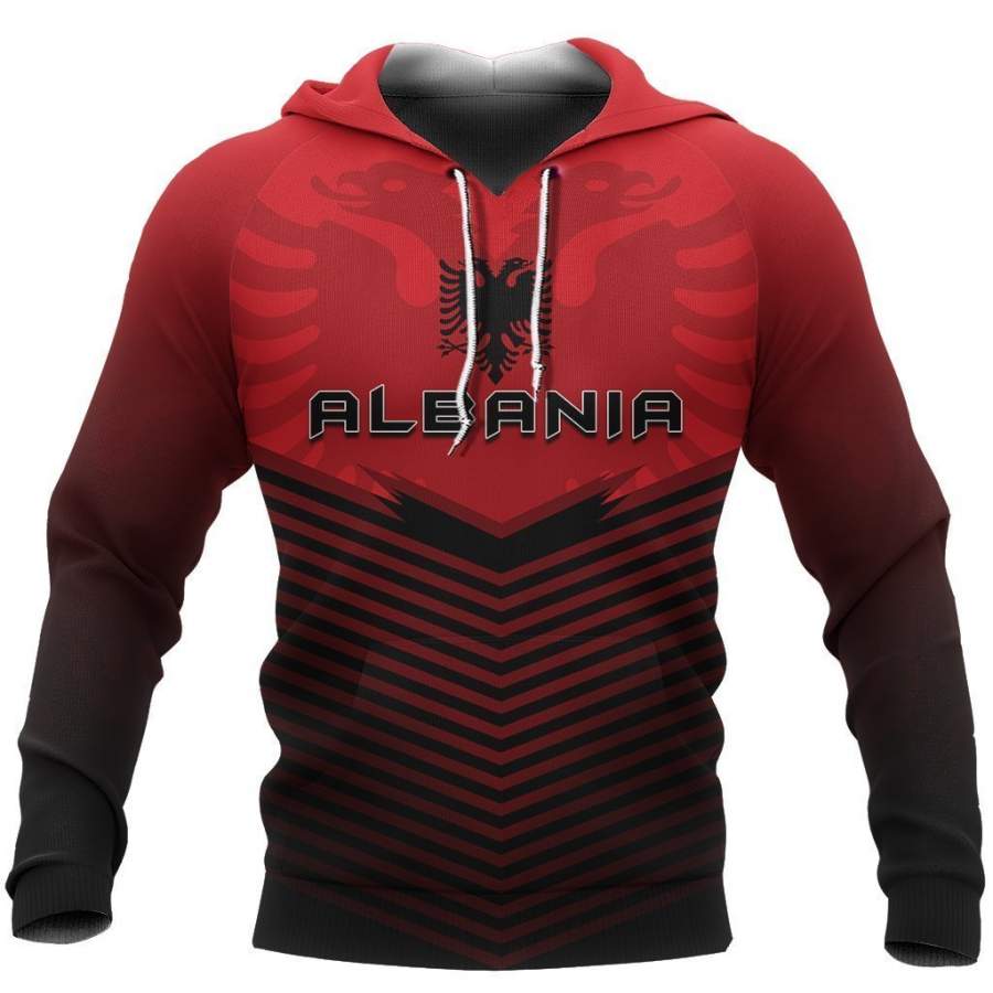 Albania Flag Hoodie – Energy Style NNK 1117