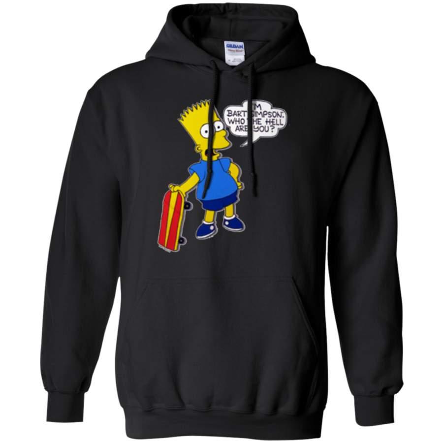 AGR The Simpsons Hi I’m Bart Simpson Hoodie