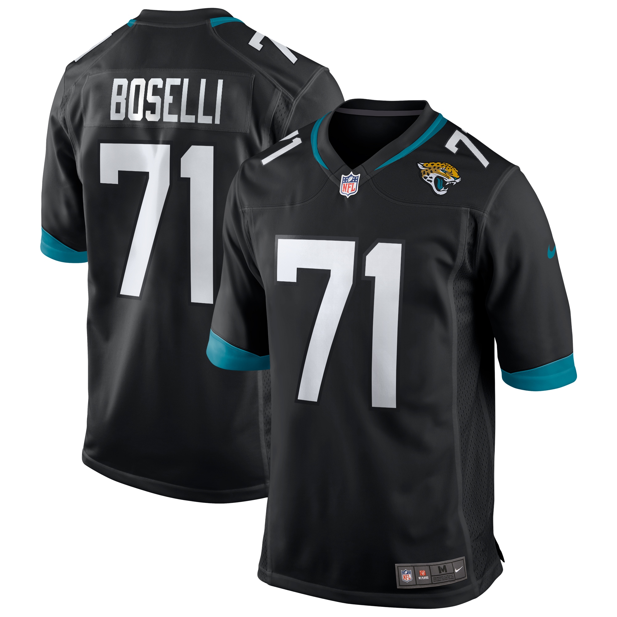 Tony Boselli Jacksonville Jaguars Game Retired Player Jersey – Black