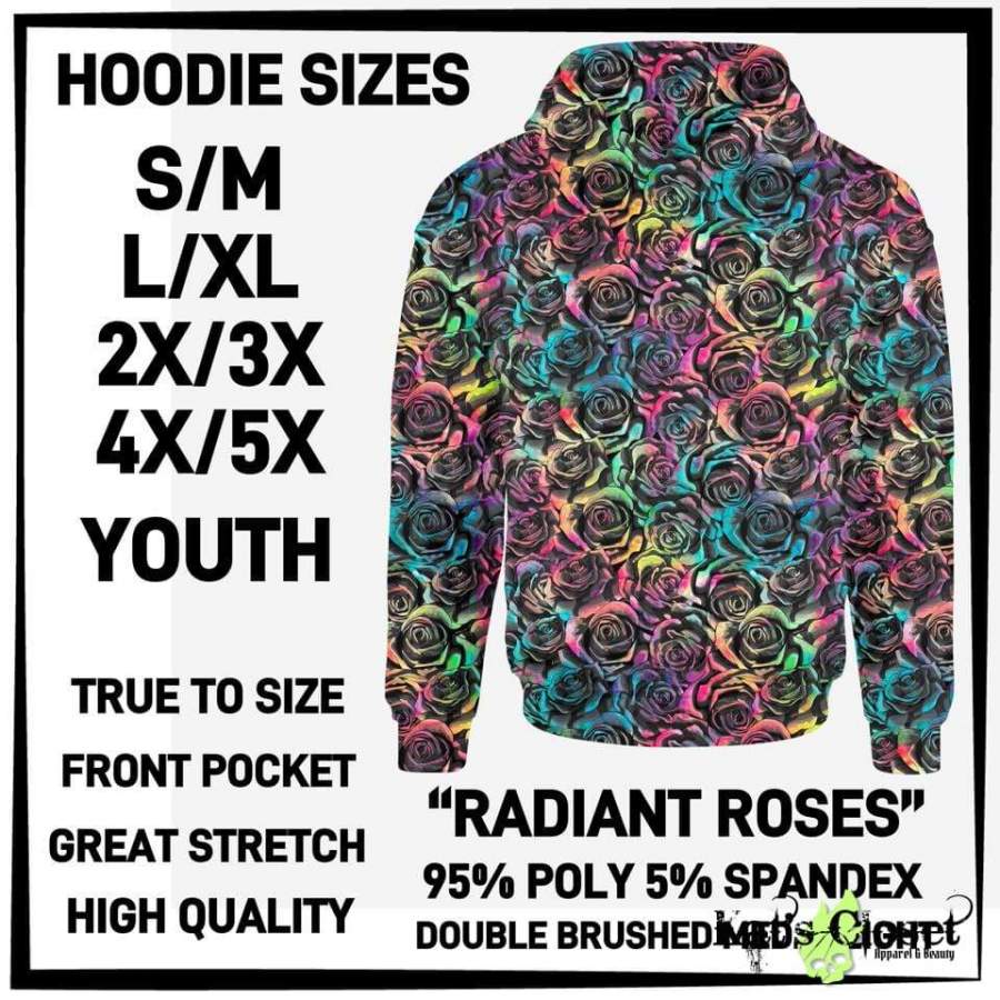 [PRE-ORDER]Custom Radiant Roses Hoodie – Pre Orders Close 12/29