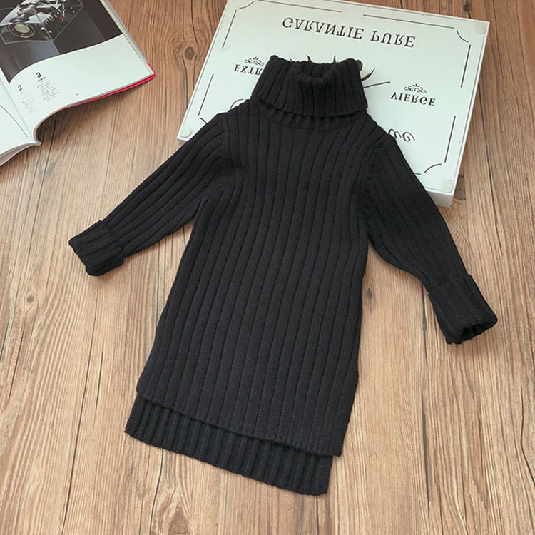 2021 Fashion Baby Boys Girls Clothes Winter Autumn Kids Knitwear Children Solid Sweater Pull Over alx