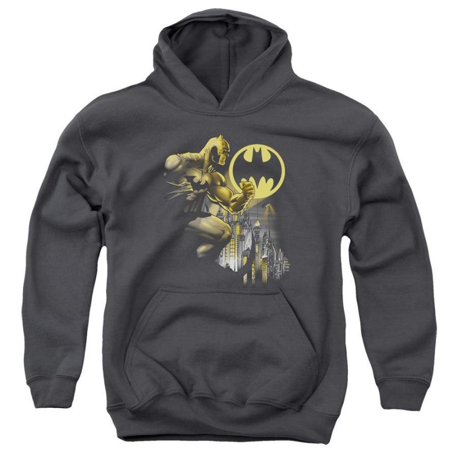 Batman – Bat Signal Youth Pull Over Hoodie