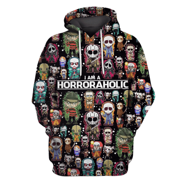 I Am A Horroraholic Hoodies – T-Shirts Apparel