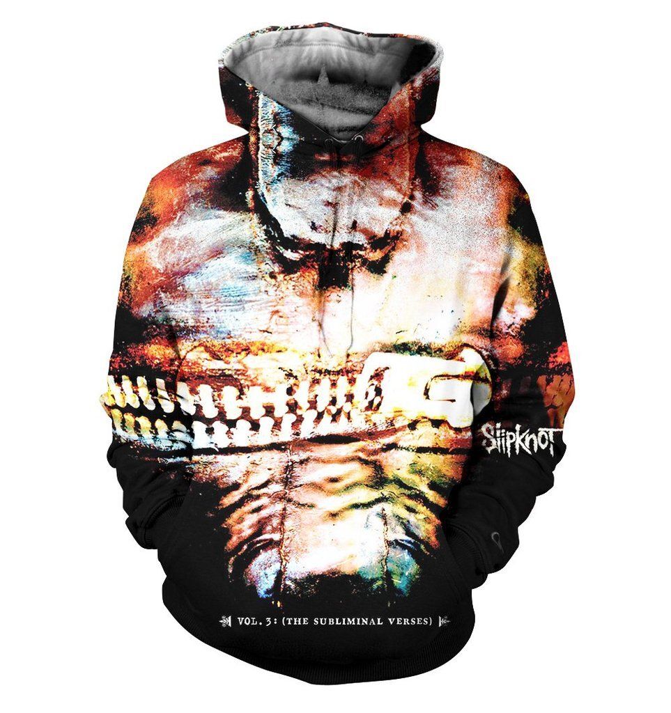 Slipknot – Vol 3  The Subliminal Verses 3D Hoodie