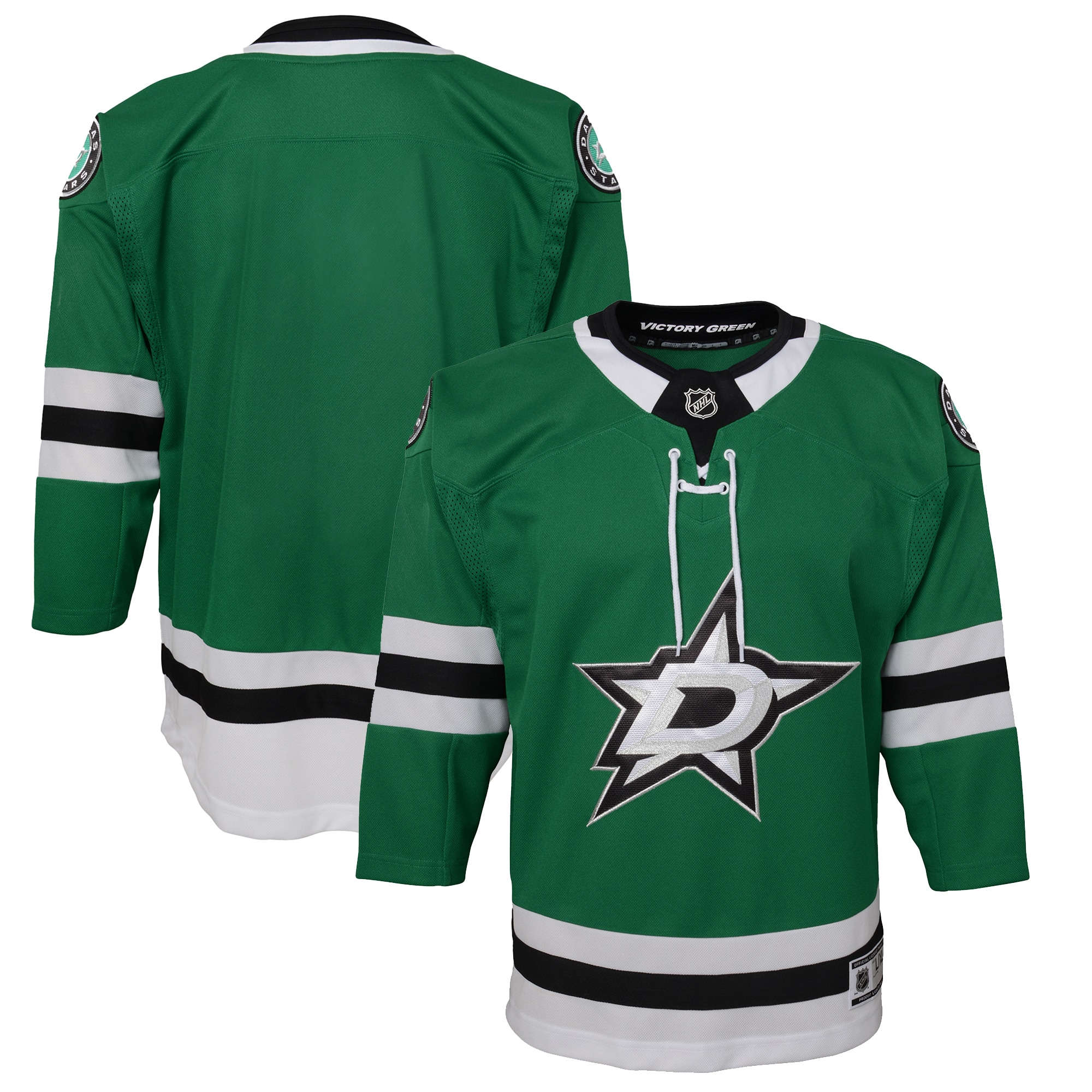 Dallas Stars Youth Home Premier Jersey – Green