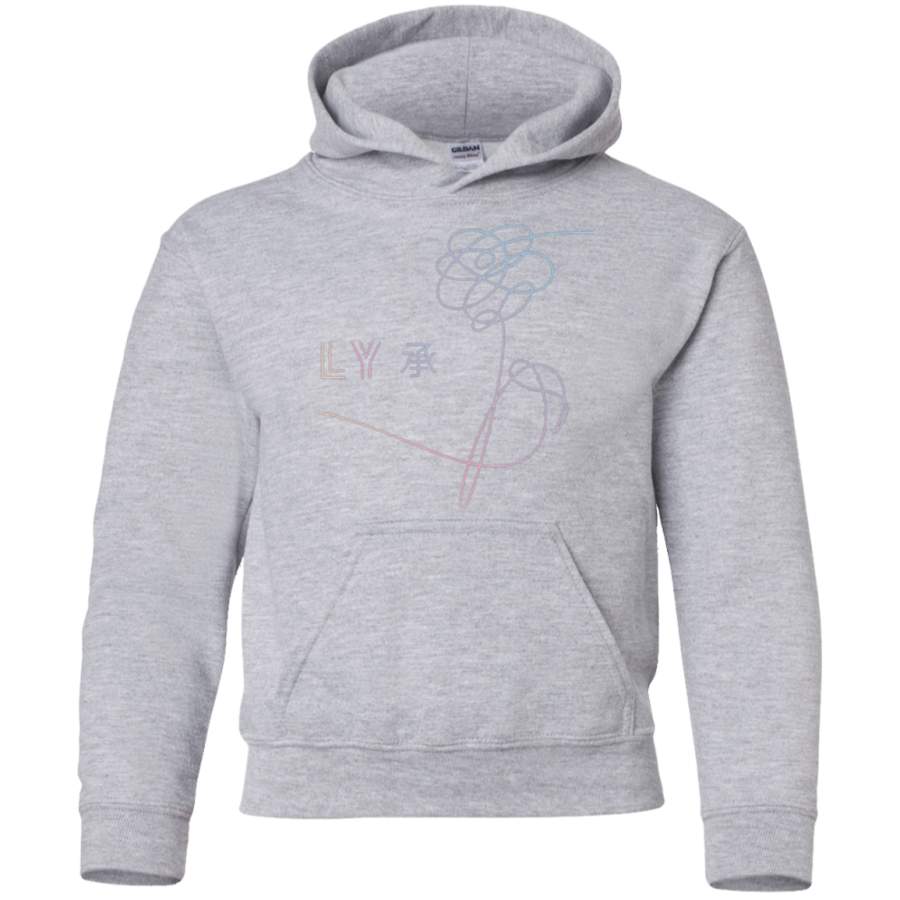 AGR BTS Love Yourself Youth Pullover Hoodie