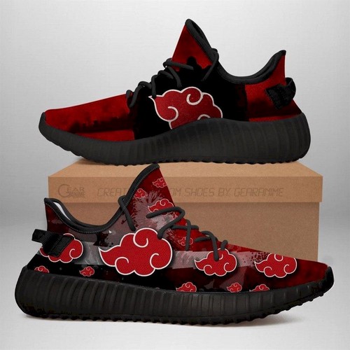 Best Akatsuki Cloud Yz Sneakers Naruto Shoes Anime Yeezy Sneakers Shoe