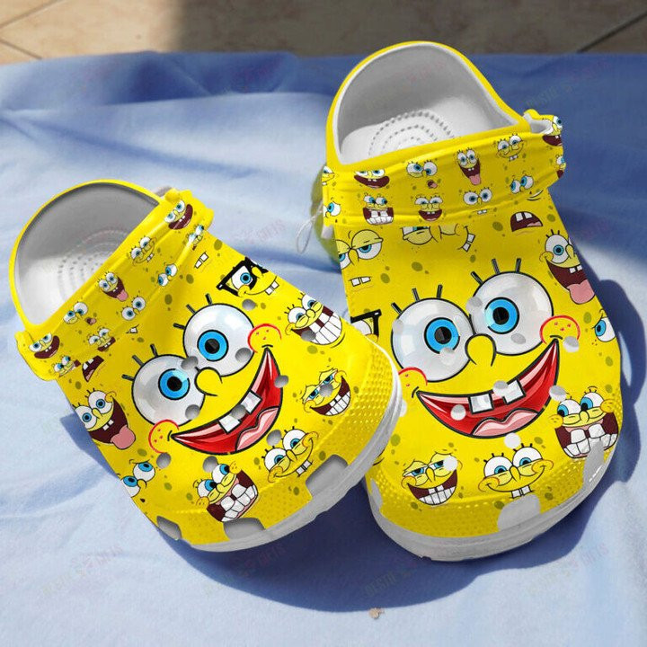 Spongebob Crocss Classic Clogs Shoes Pancr0615 – Teepoem Ltd