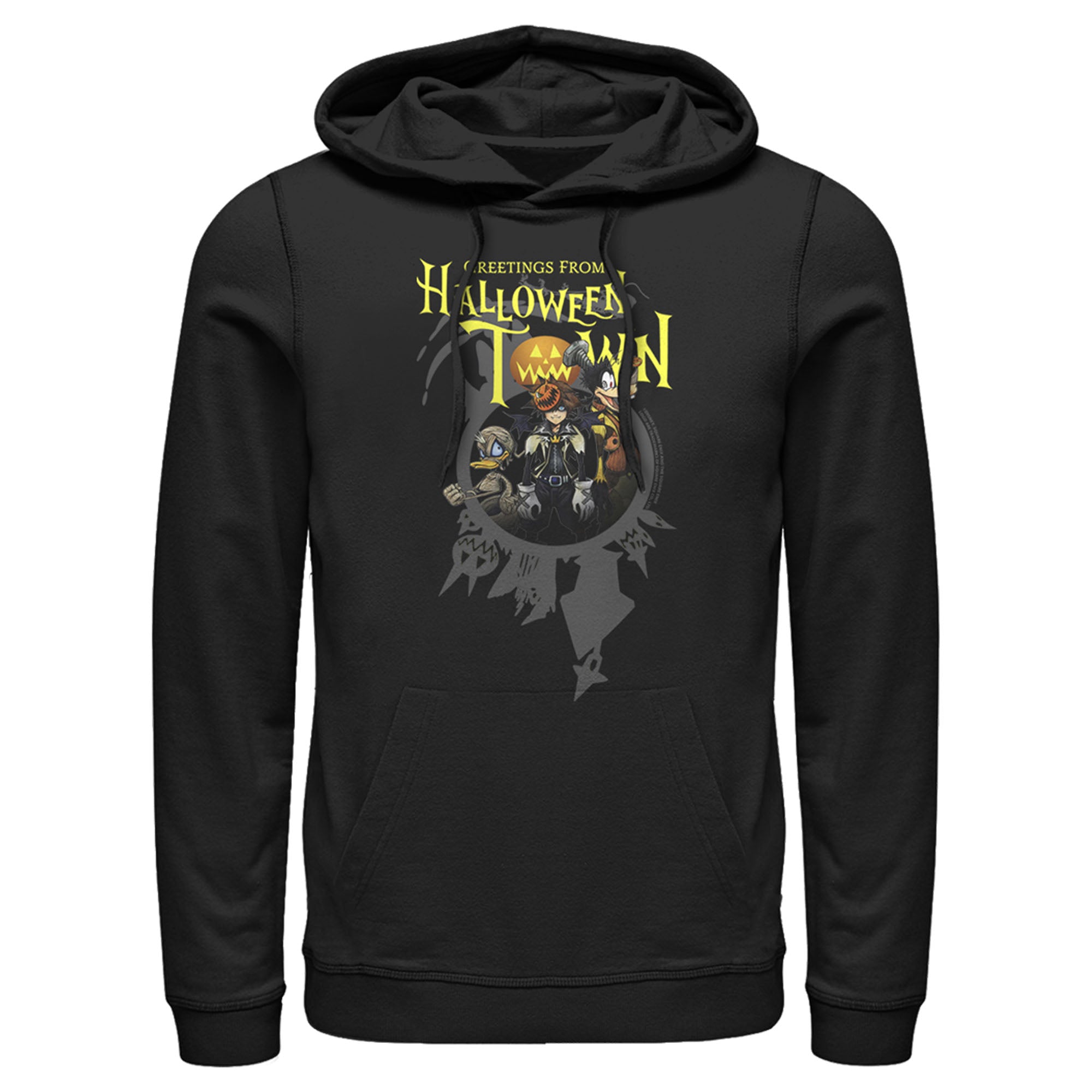 Men’S Kingdom Hearts 1 Costume Party Pull Over Hoodie