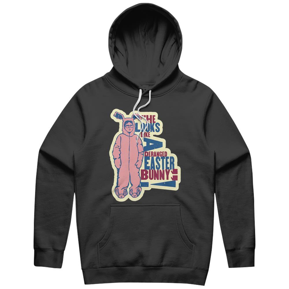 A Christmas Story Deranged Easter Bunny Hoodie