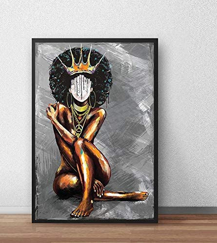 Lack Girl Magic Poster – African American Black Queen Poster, Black Woman Poster, Gift For Black, Black Poster, Black Woman Prints Poster