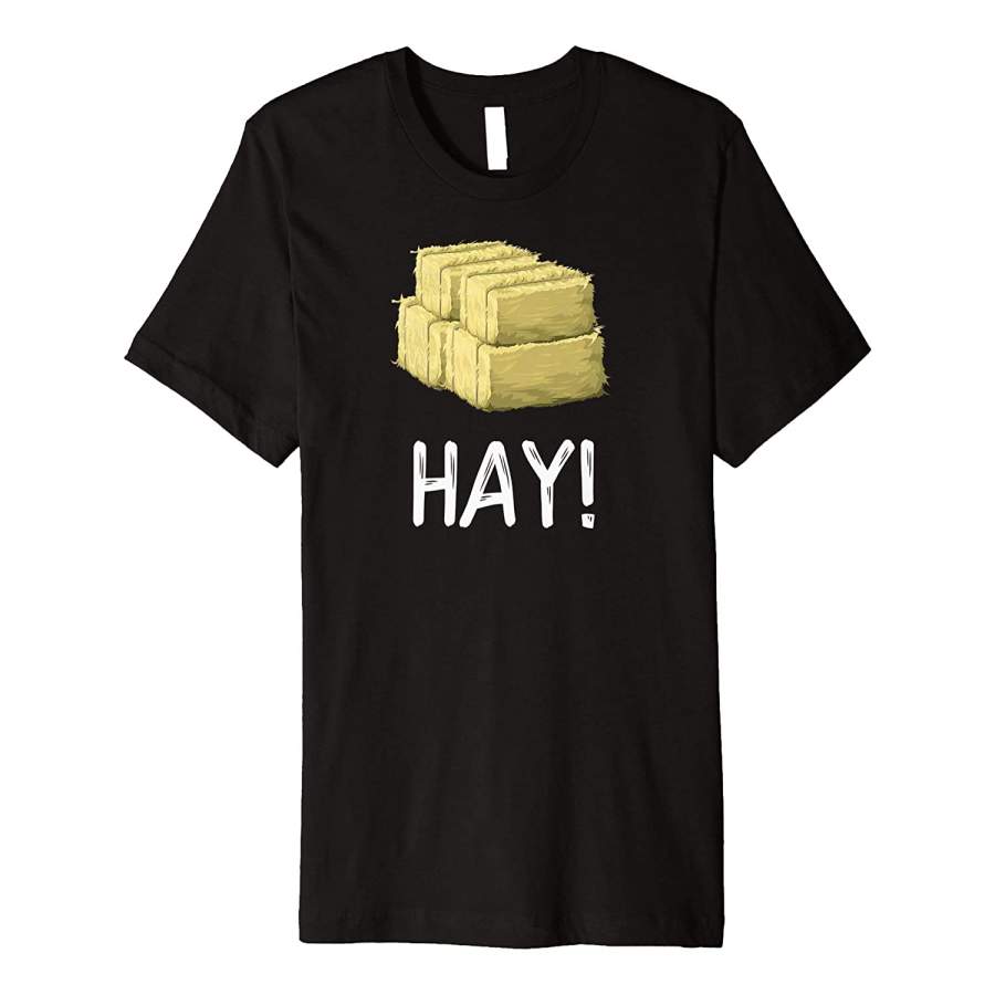 Hotest Hey Hay Funny Farming Bale Of Hay For Men and Women T-Shirt, Quotes T Shirt, Funny t shirt