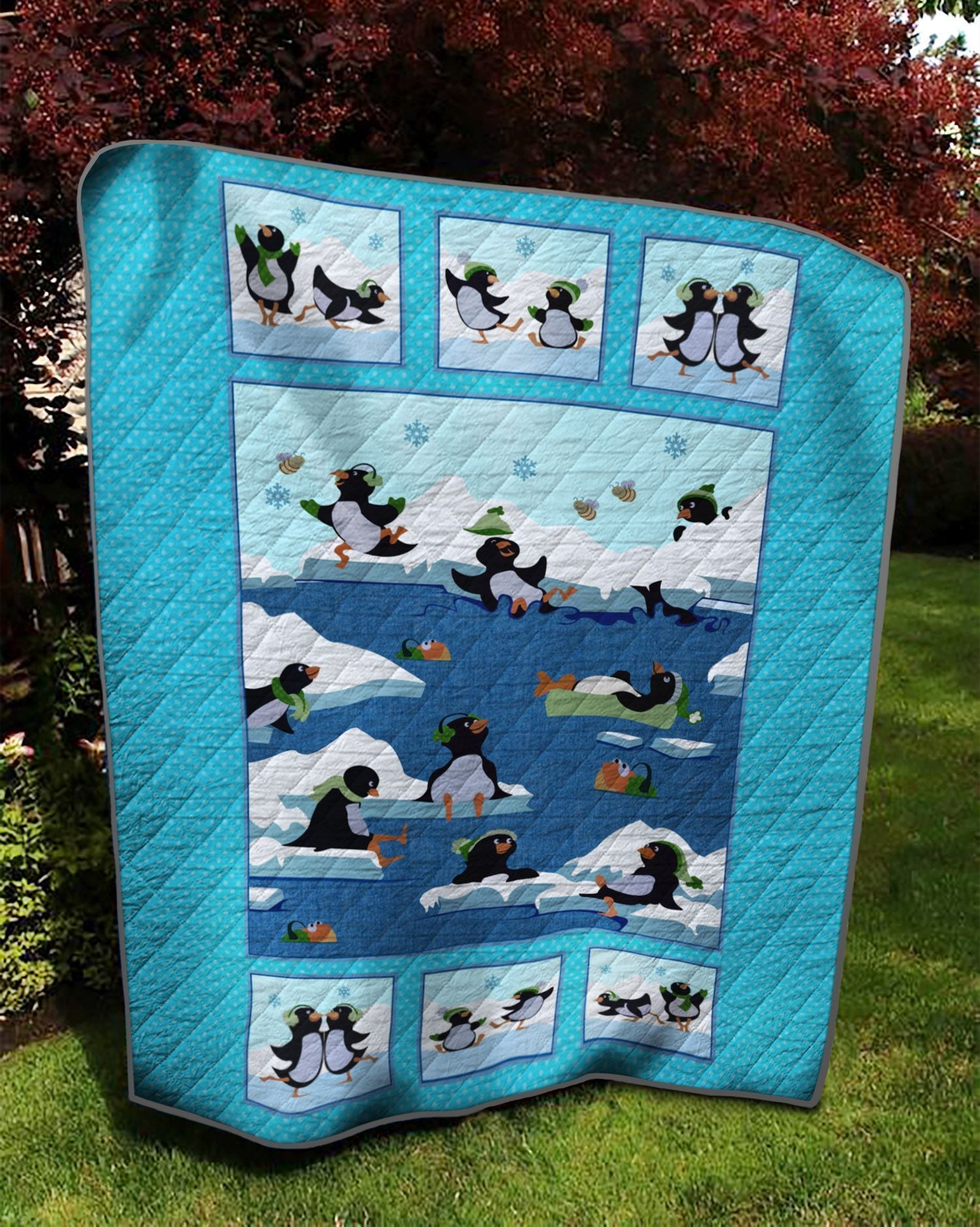 Penguin Quilt Ciqgn