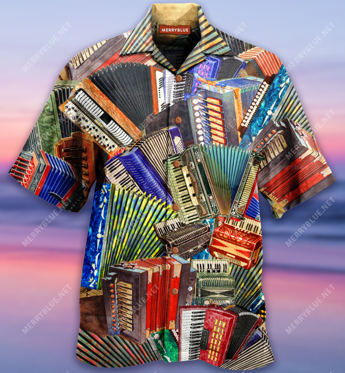 Accordion To Me, You’Re Awesome Unisex Hawaiian Shirt