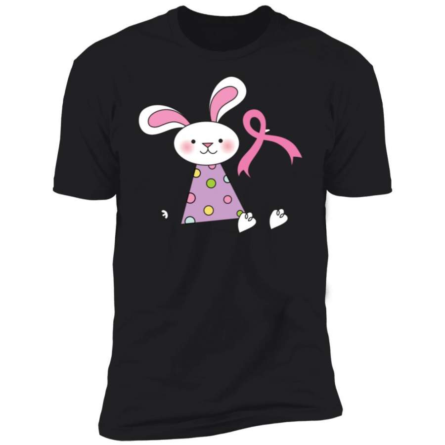 Breast Cancer Ribbon Bunny T-Shirt