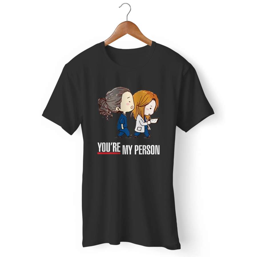 Greys Anatomy Youre My Person Walking Man’s T-Shirt