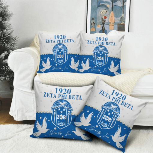 Zeta Phi Beta 3D Pillow Case