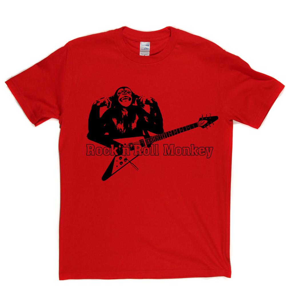 Rock n Roll Monkey T Shirt