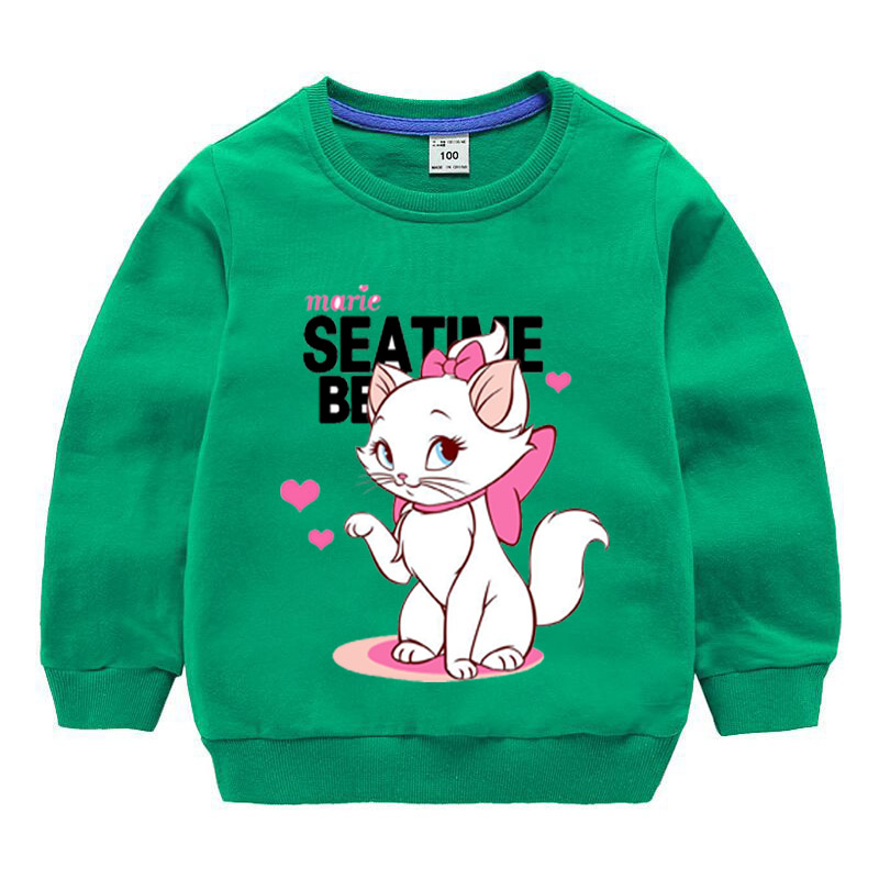 2022 Spring Baby Girls Sweatshirts Spring Autumn Blouses Children Clothes Long Sleeves Sweater Kids T-shirt alx