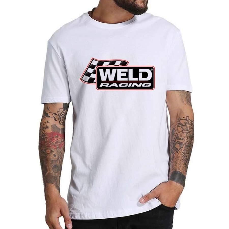 Weld Racing Shirt Weld Racing Team Nhra High Quality Brand Men T_Shirt