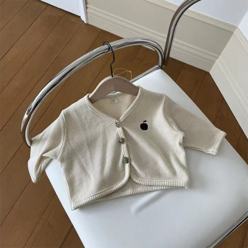 Criscky 2022 New Autumn Winter Kids Sweater Coats Casual Baby Clothing Warm Boys Child Outwear Knitted Cardigan Sweater for Girl alx