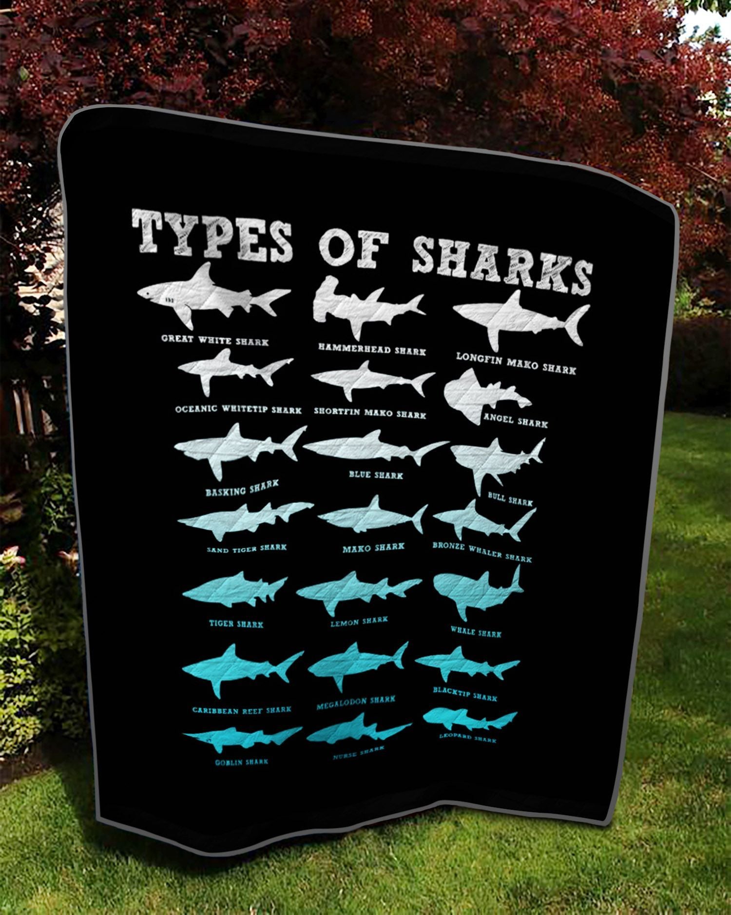 Sharks Td10111351 Quilt Blanket