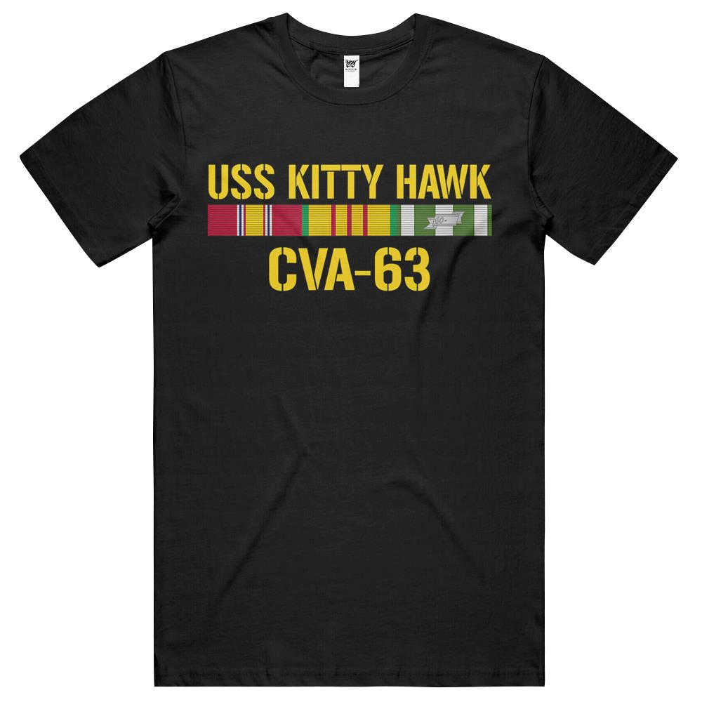 Uss Kitty Hawk Cva-63 Vietnam Veteran T Shirts