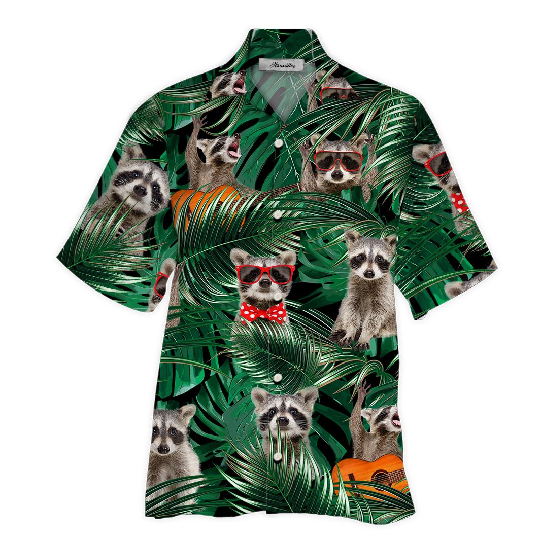 Hawaii Shirt Raccoon Hawaii For Hawaii Aloha Ha97515