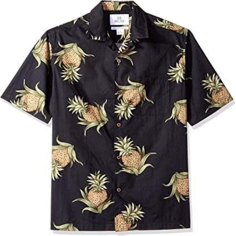 Pineapple Tropical Hawaii Aloha Shirts Ha15539