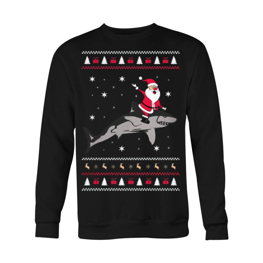 Shark Ugly Christmas Sweatshirt