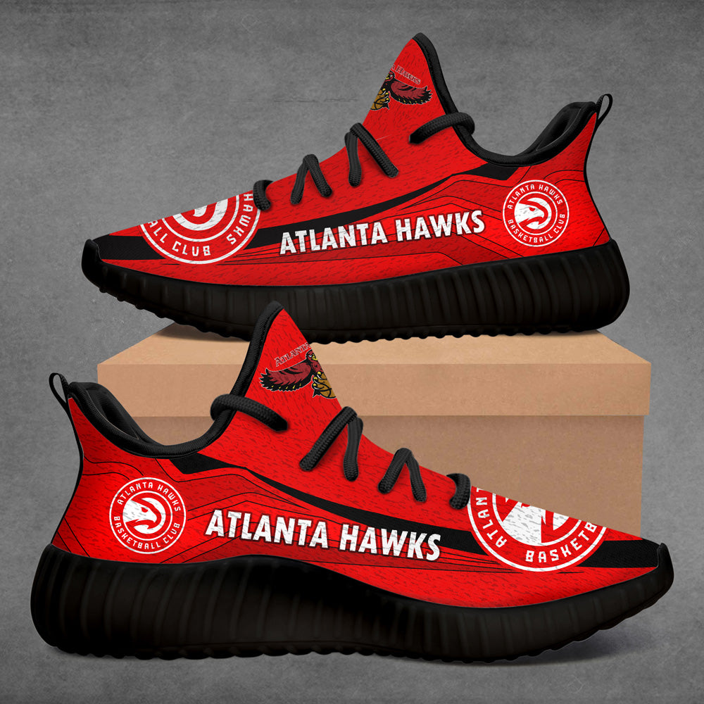 Atlanta Hawks Fashion Casual Sports Running Walking Sneaker Shoes