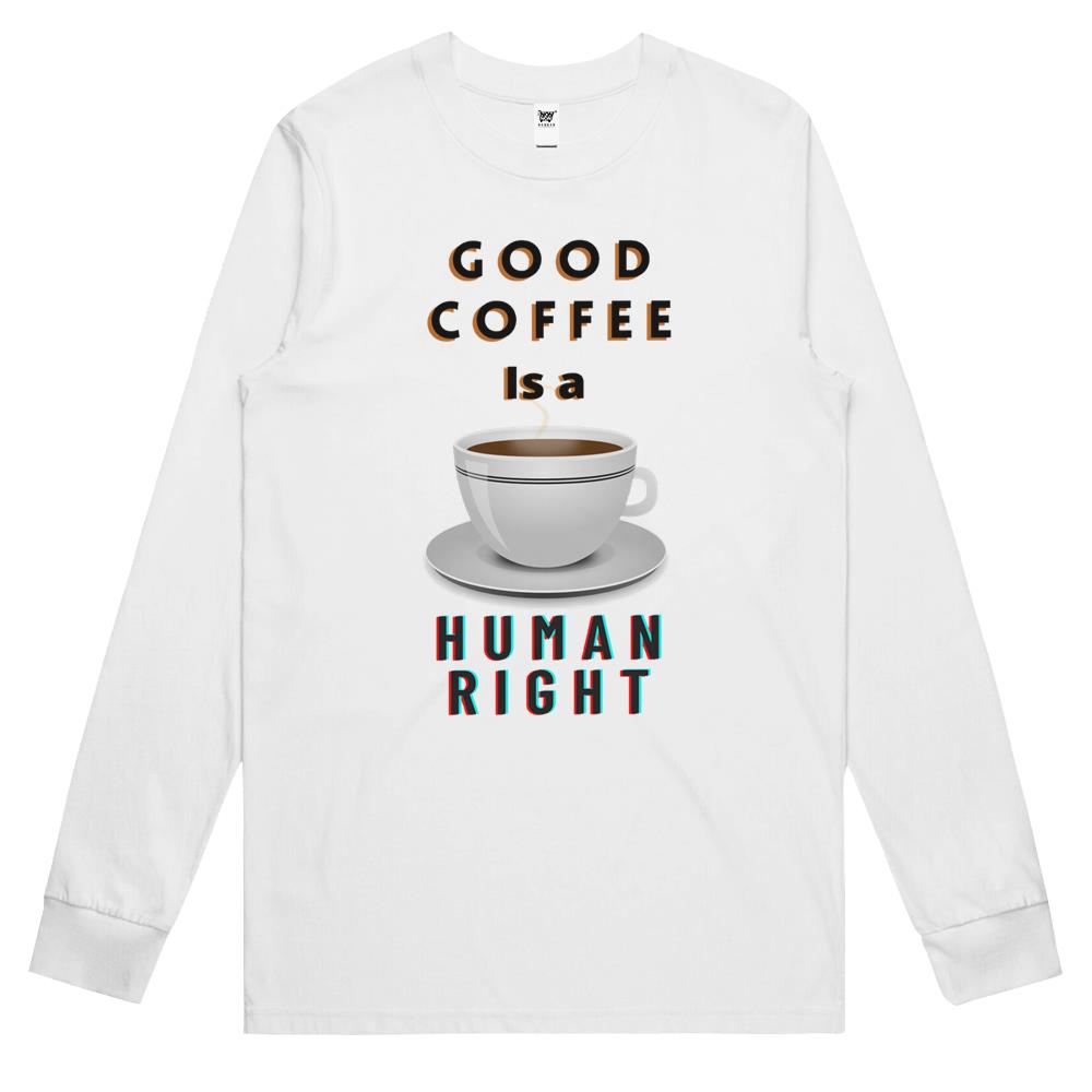 Good Iced Coffee Is A Human Right Essential (15) Long Sleeve T Shirts