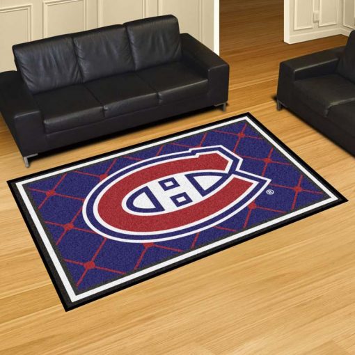 Montreal Canadiens Logo Custom Area Rug Carpet Full Sizes Home Living Rugs Carpet Decor