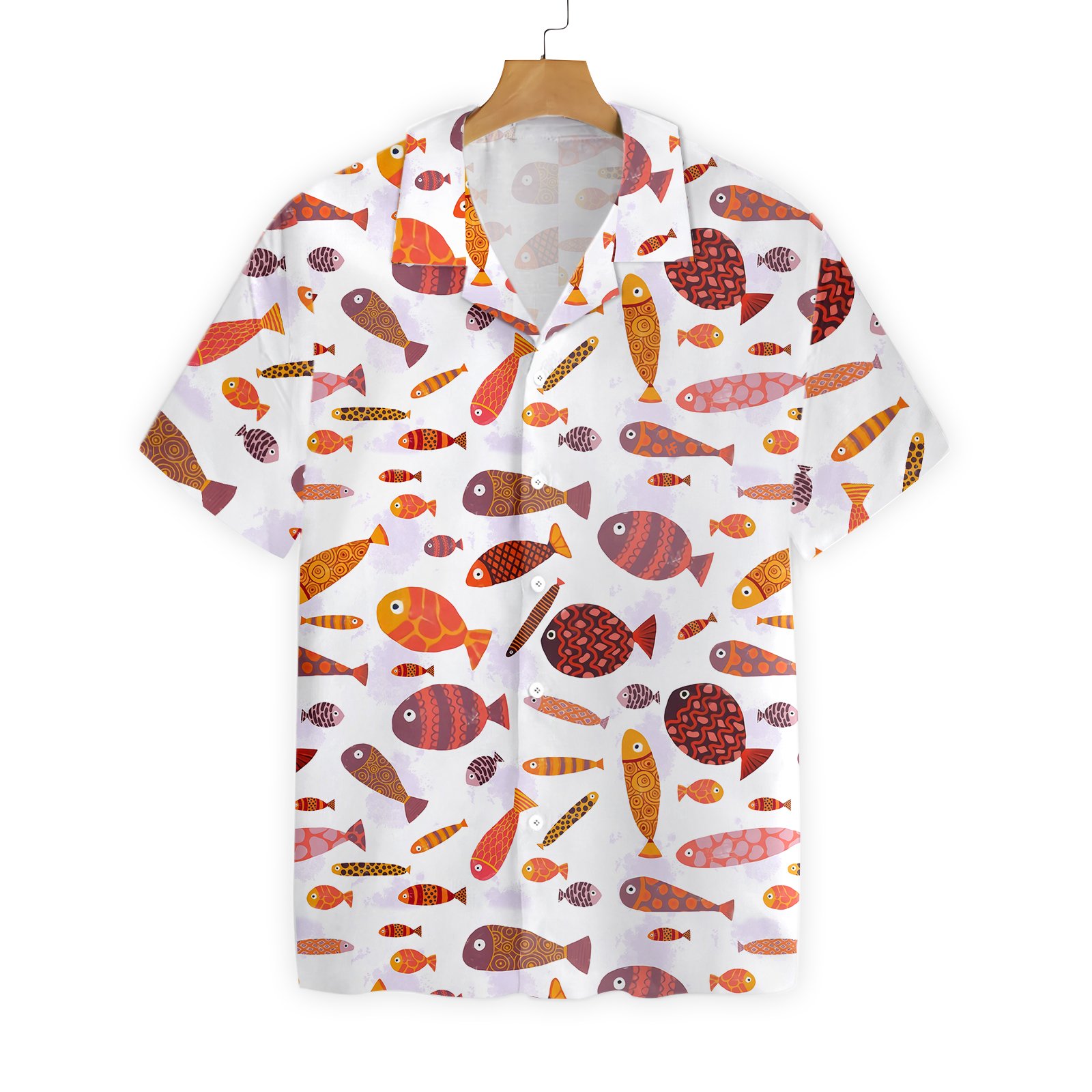 Fish Pattern 2610 Hawaii Shirt Ha68100